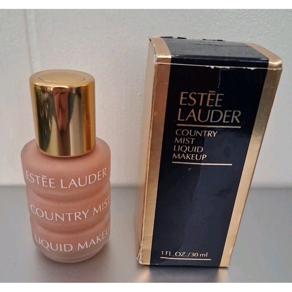 Vintage Estee Lauder Country Mist Liquid Makeup 01 Country Beige 1 oz 30 ml New